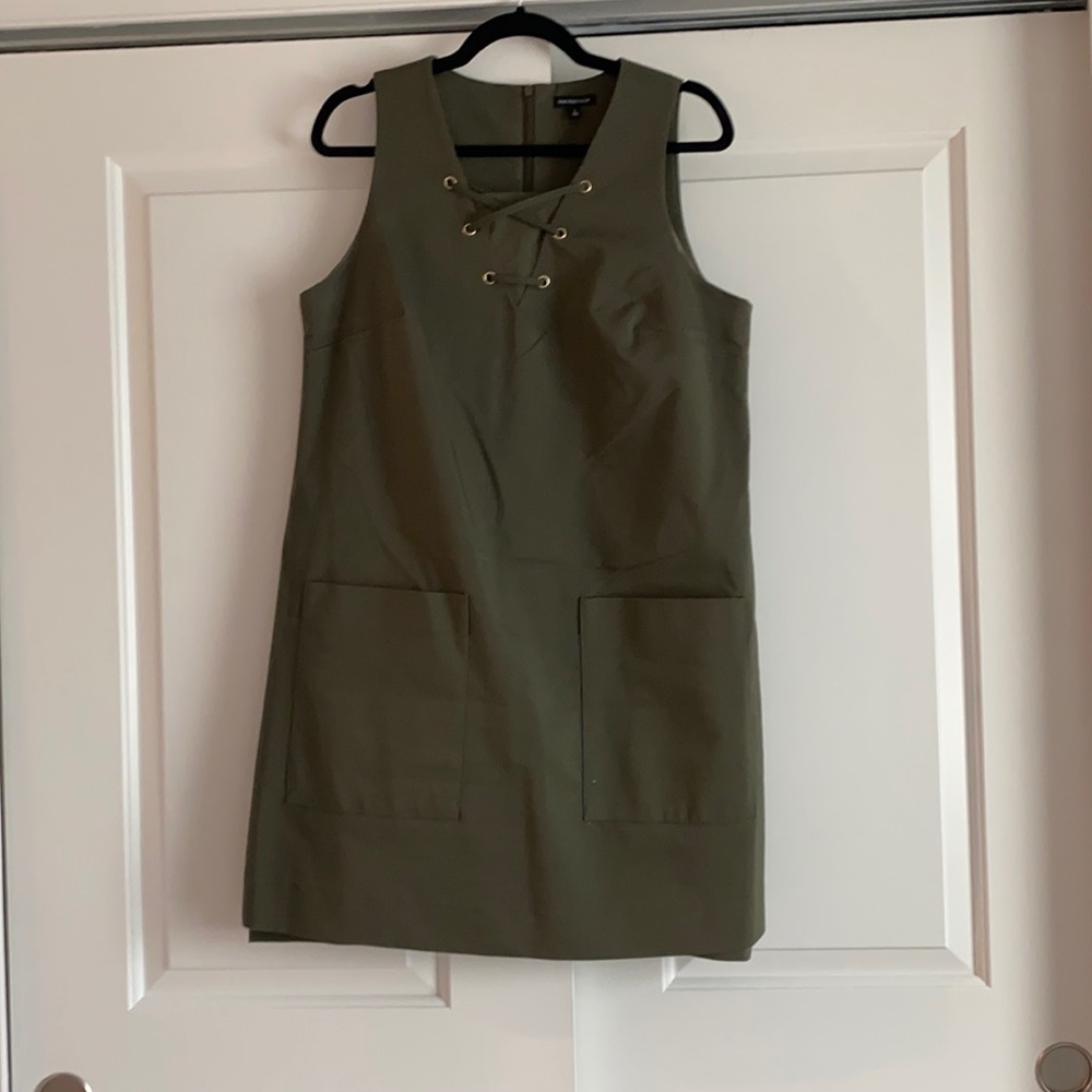 NWOT Army Green Dress
